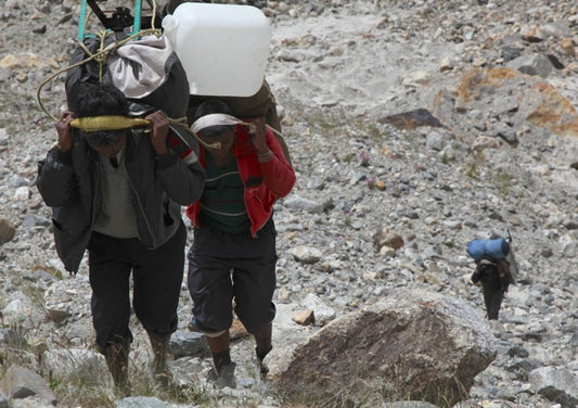 A Himalayan Trade Route and a Glacier
