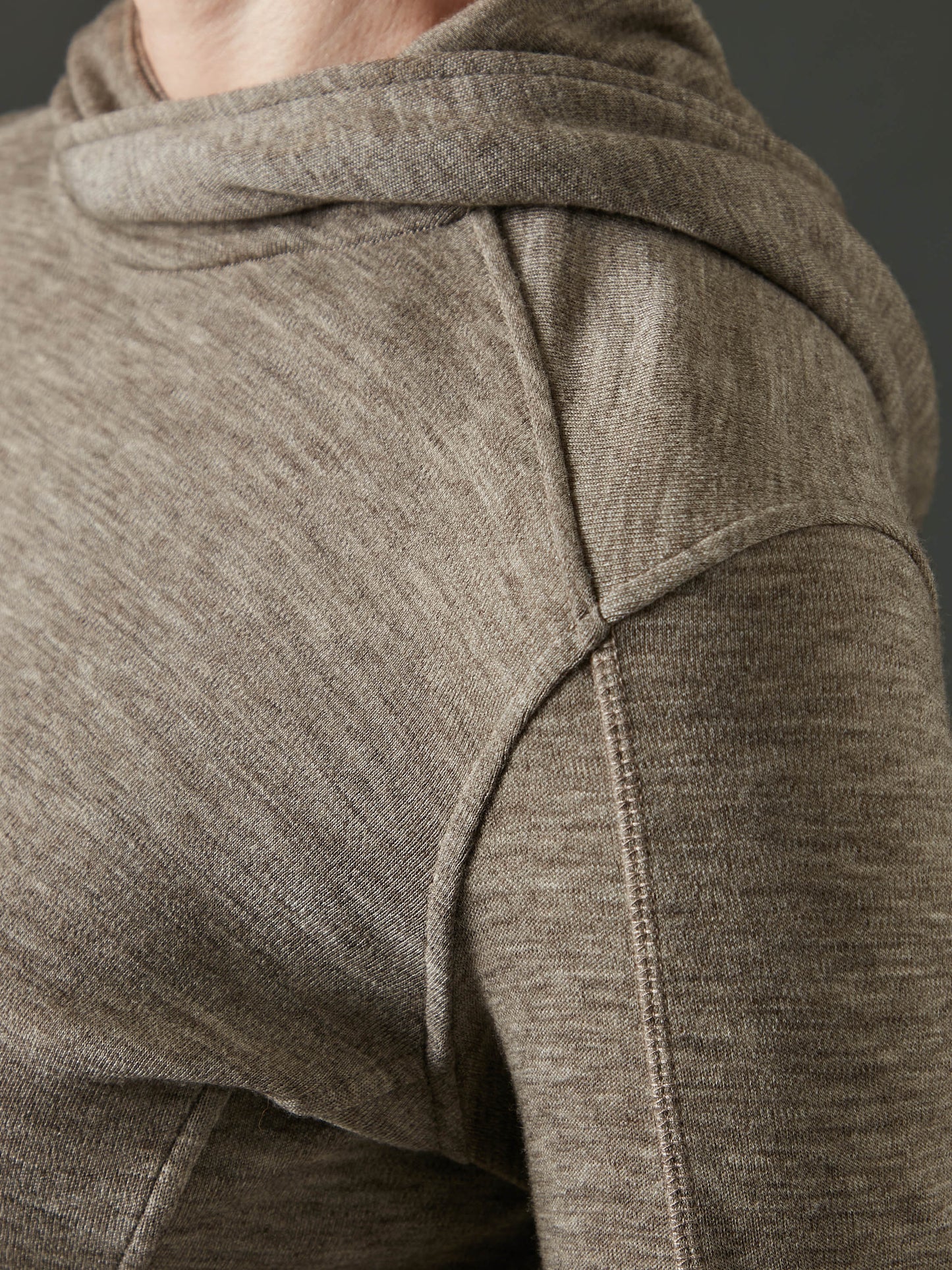 Women's Liberty Crossover Hoodie - Stone