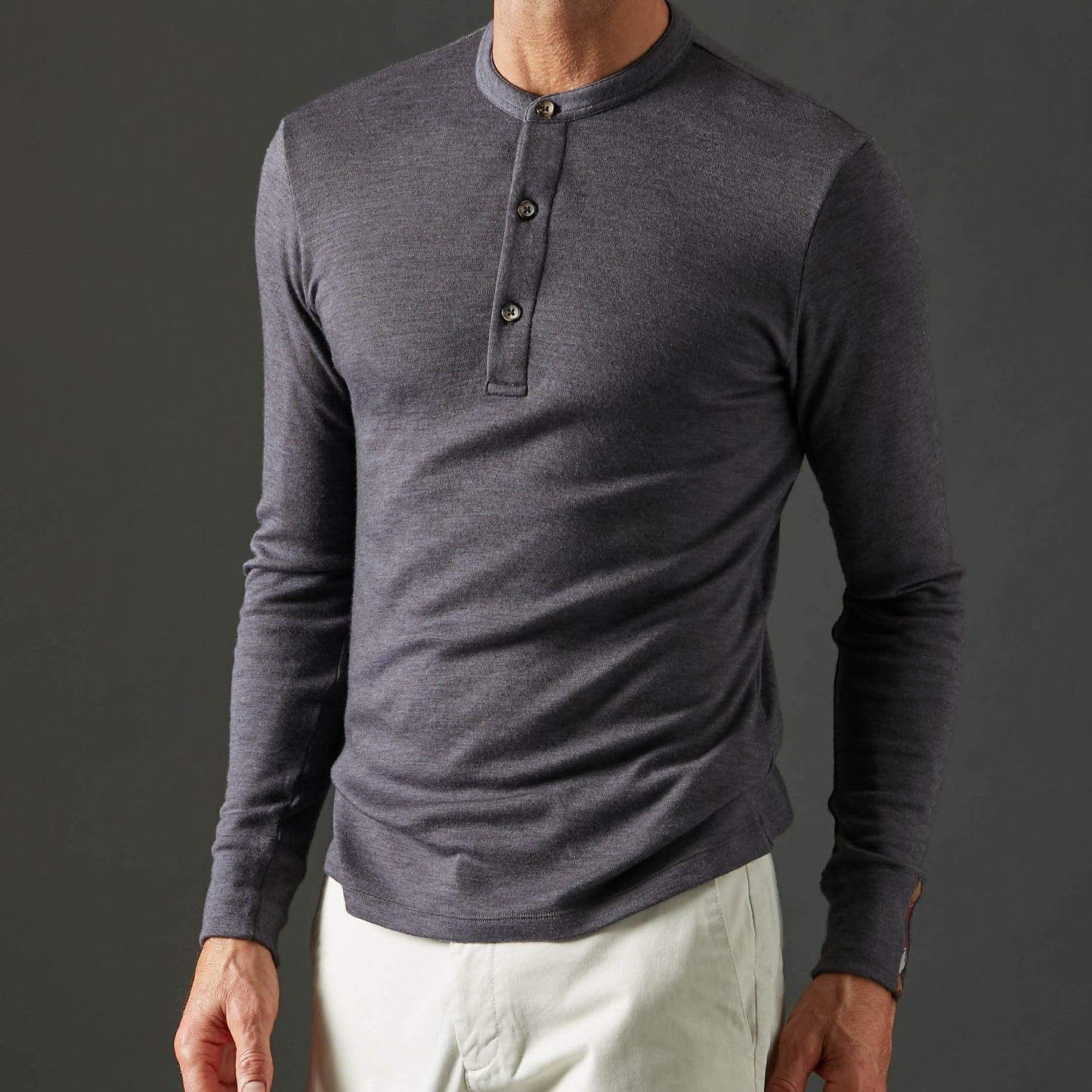 Men's Liberty Henley - Slate