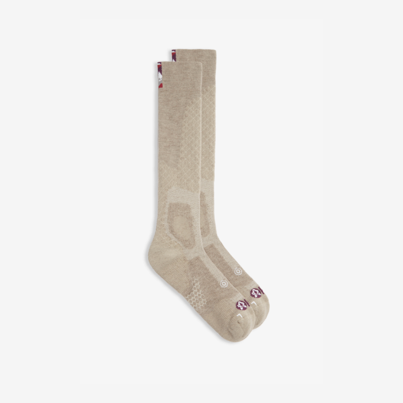 Upside Down yak wool & merino ski socks – kora