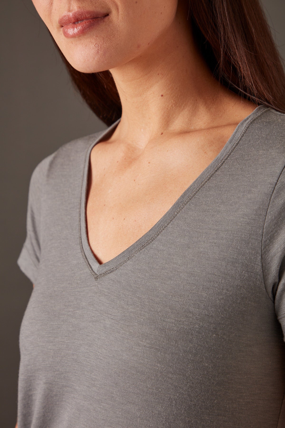 Women’s Halo Short Sleeve V-Neck - Riverstone