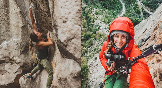 Lena Drapella - Photographer and Climber #findyouradventure