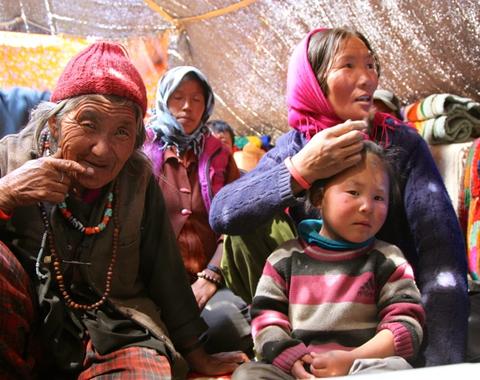 The Pass and a Threshold for the Tibetan Changpas