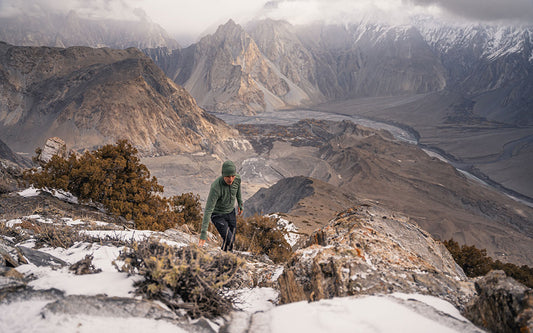 Extreme snow hikes: kora kit testing in the wild mountains of Northern Pakistan