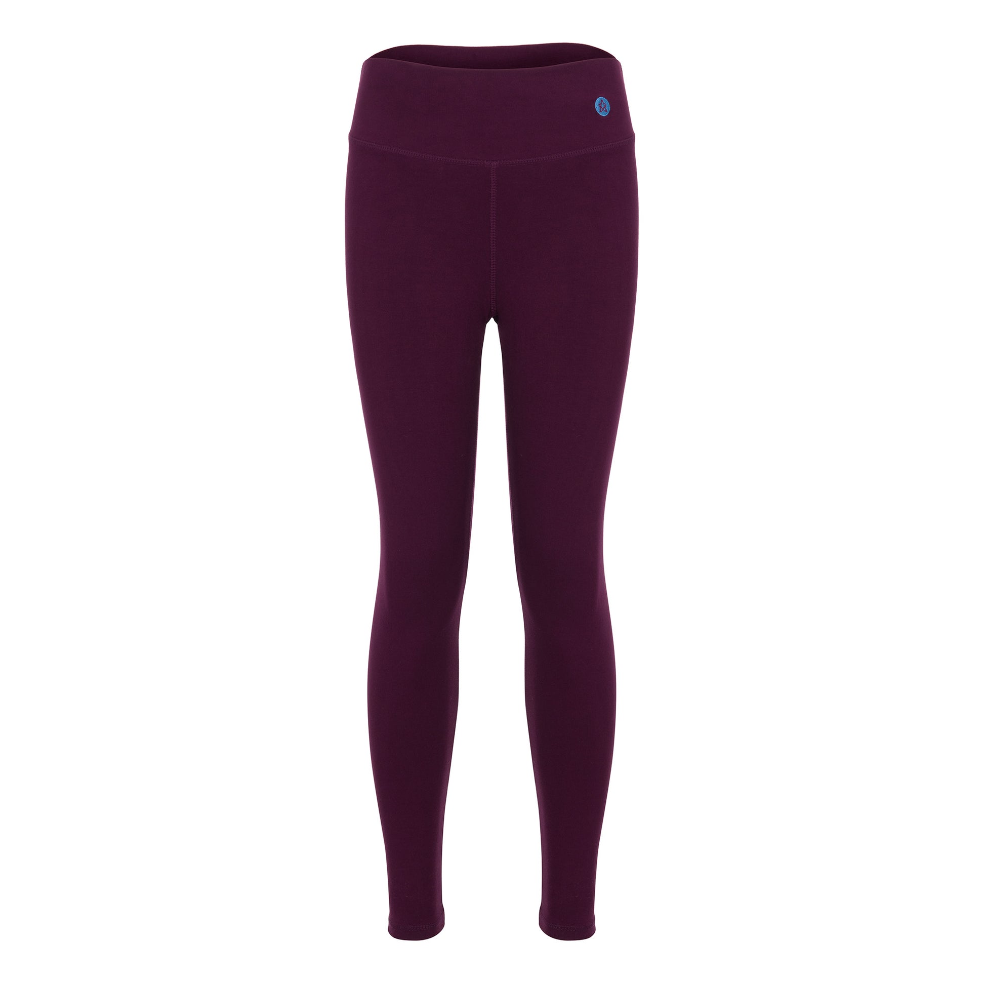 Lululemon Leggings Straight Leg Full Length Dark Plumb Purple Womens Size 10