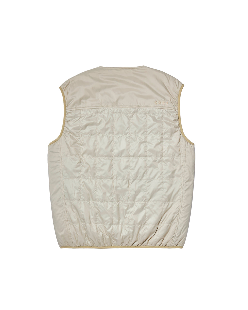 Men's Haven Sleeveless Vest - Bone