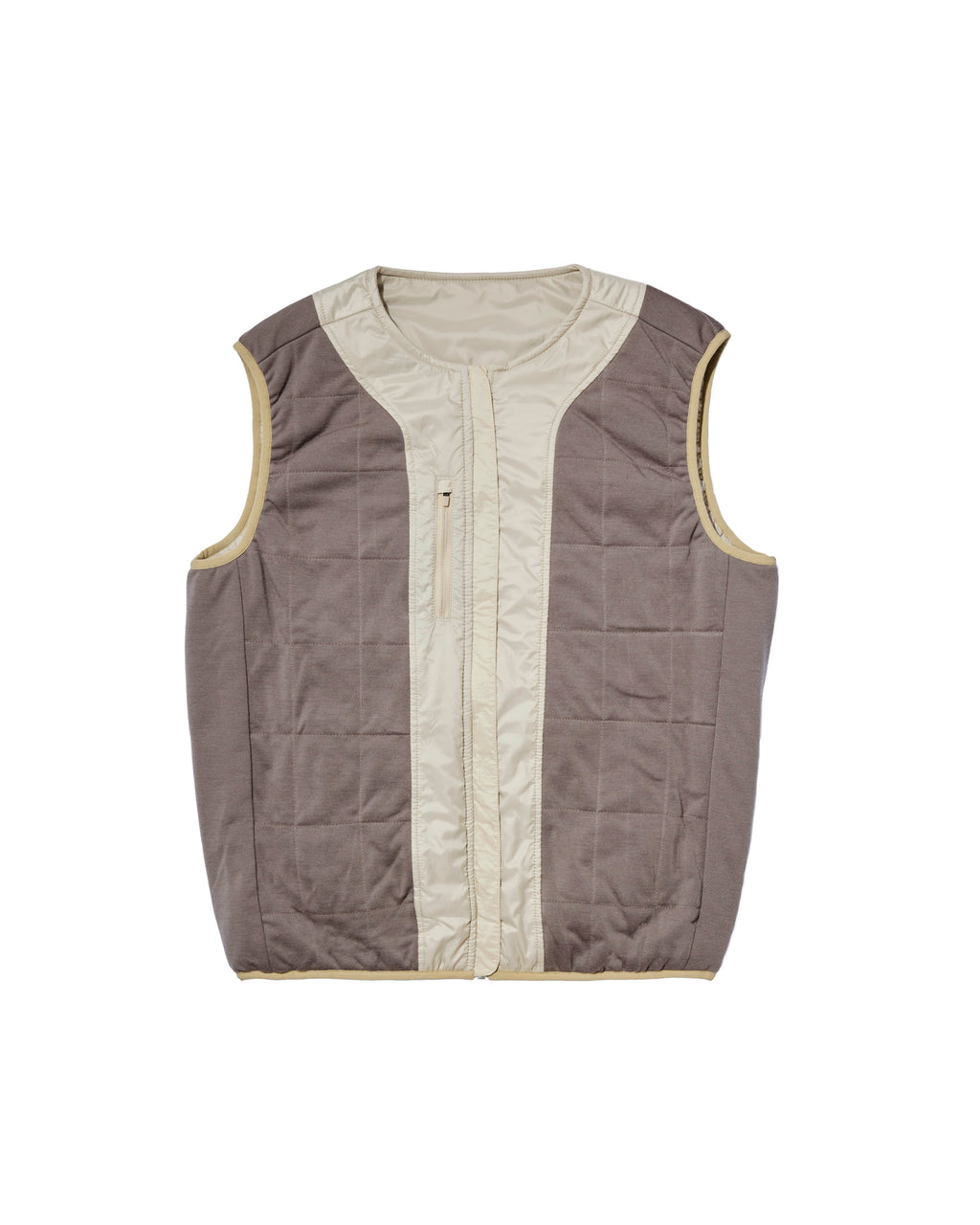 Men's Haven Sleeveless Vest - Bone