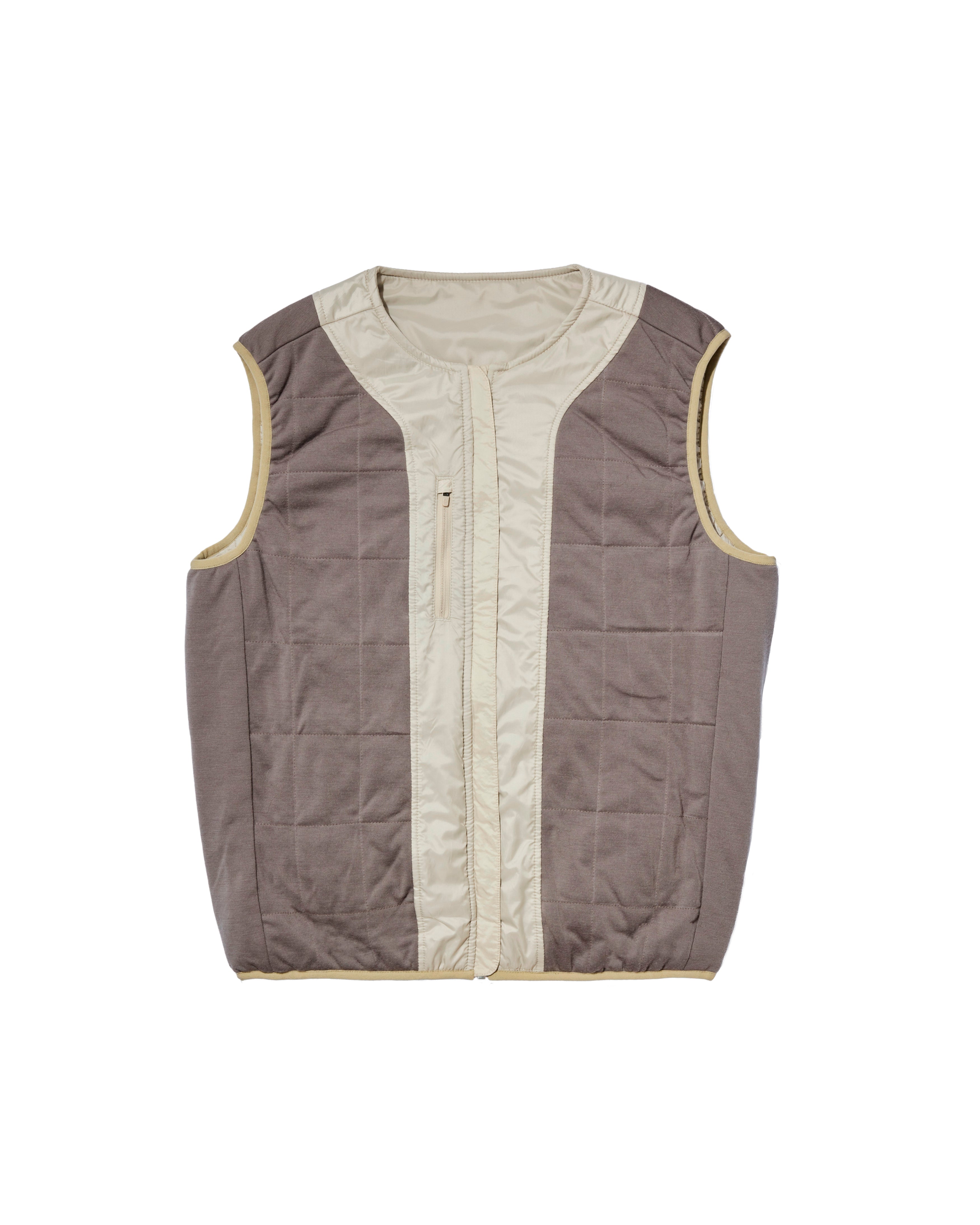 Men's Haven Sleeveless Vest - Bone