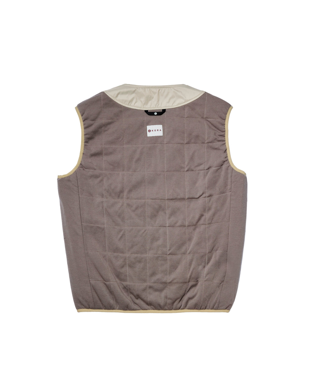 Men's Haven Sleeveless Vest - Bone