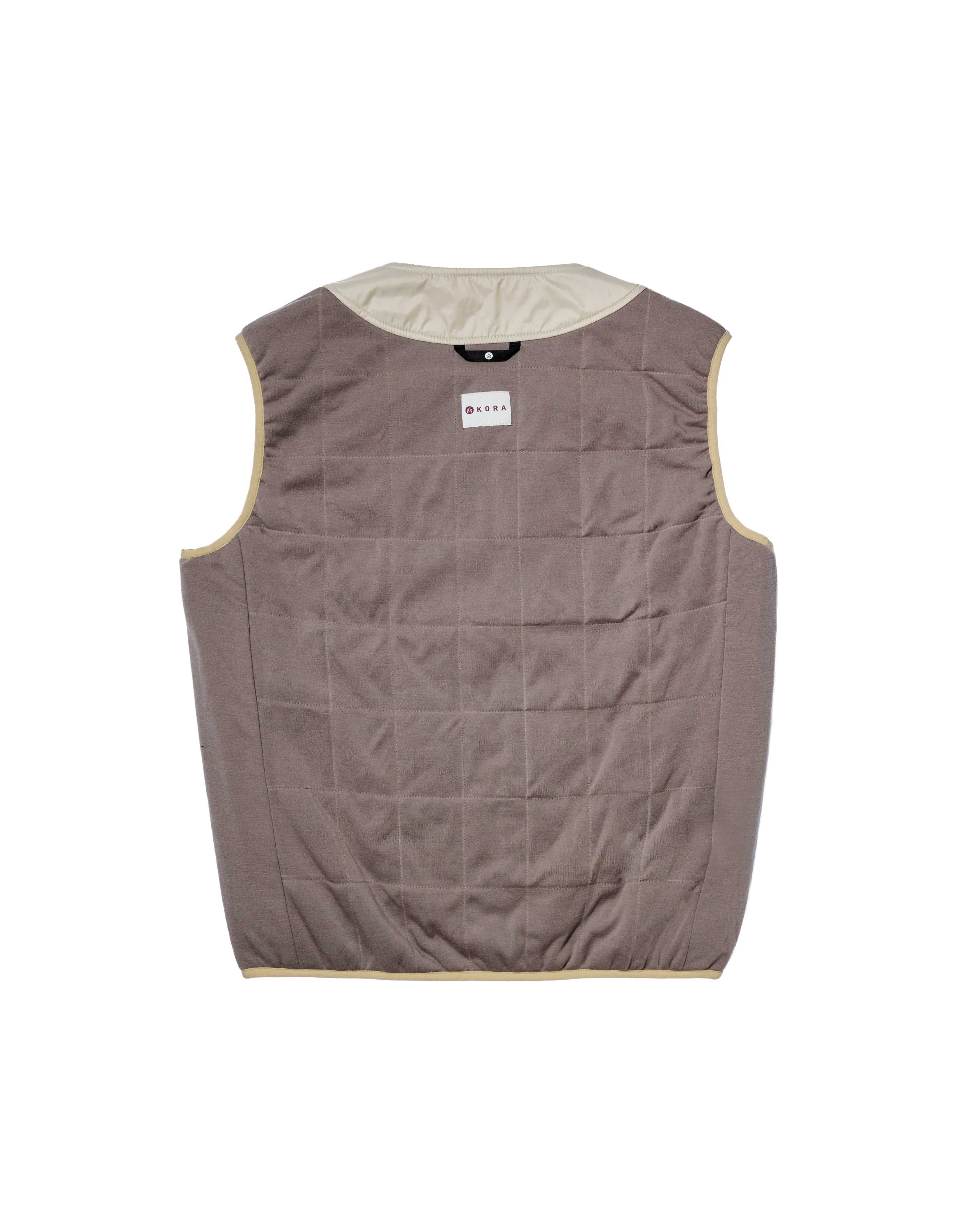 Men's Haven Sleeveless Vest - Bone