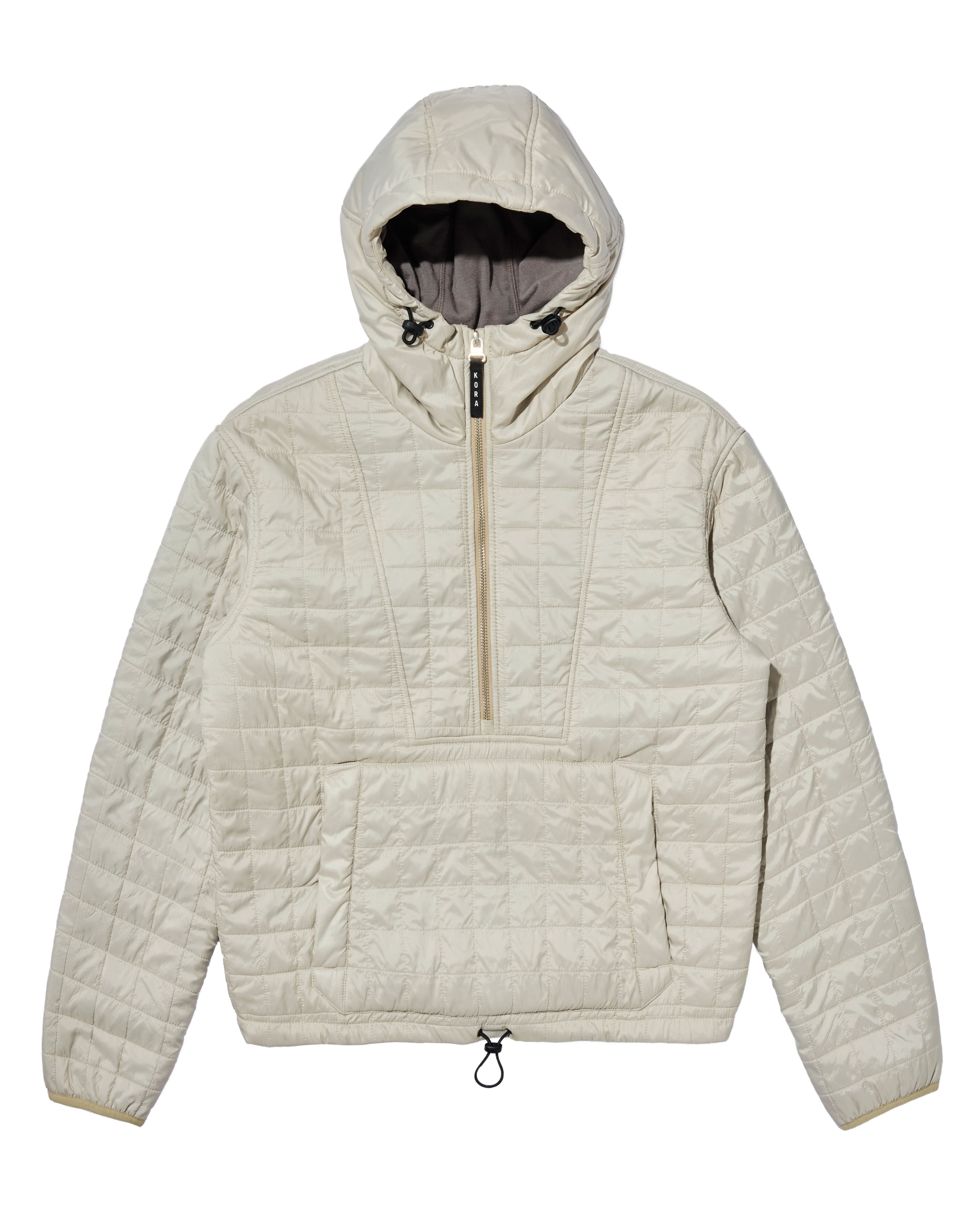 Women's Pull Over Haven Hooded Jacket - Bone