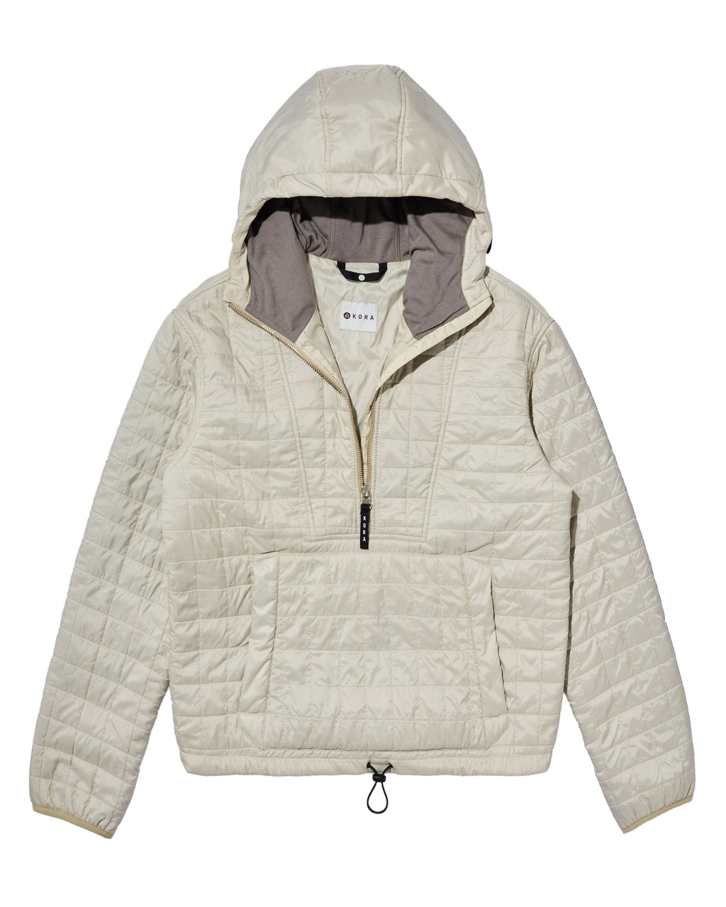 Women's Pull Over Haven Hooded Jacket - Bone