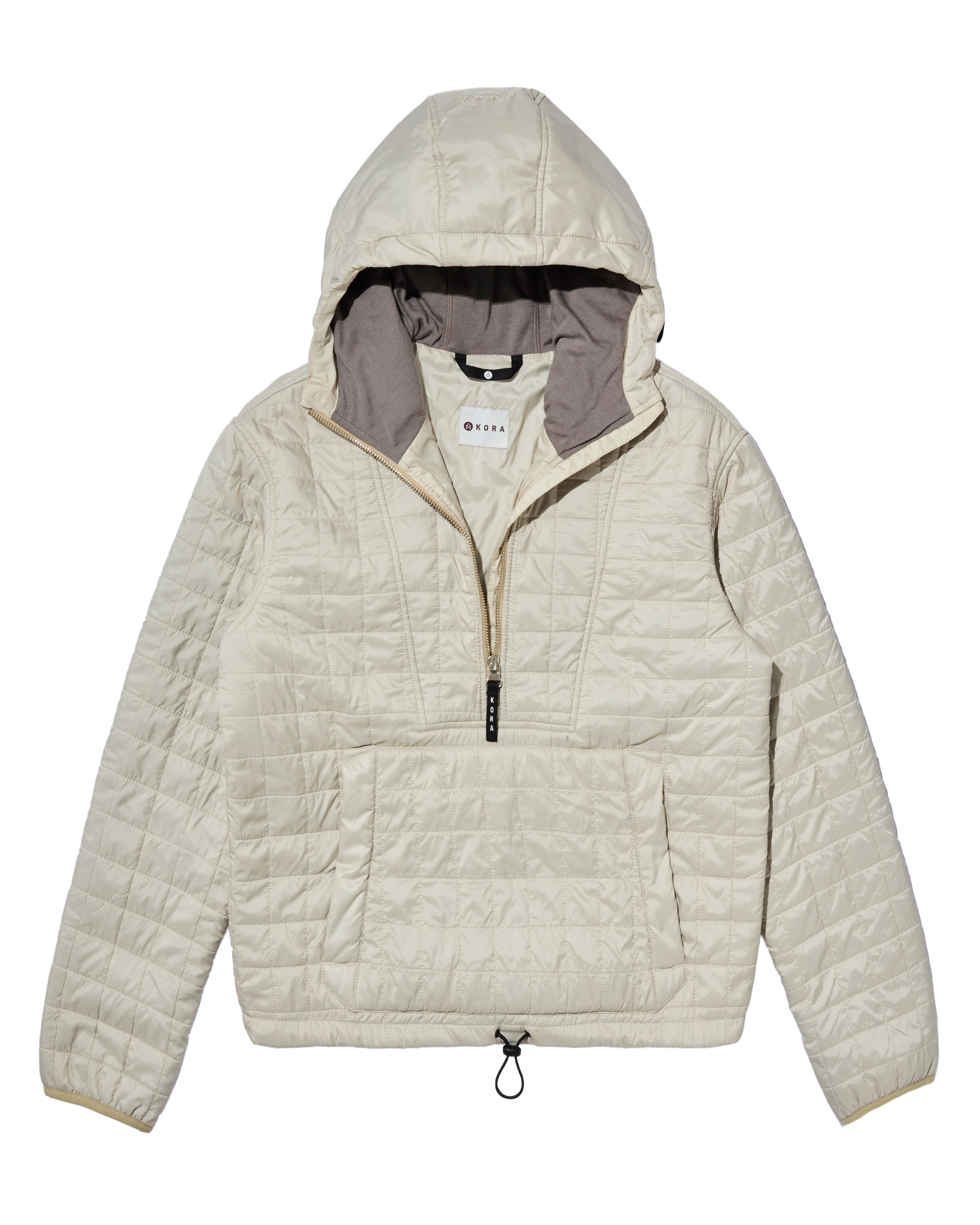 Women's Pull Over Haven Hooded Jacket - Bone