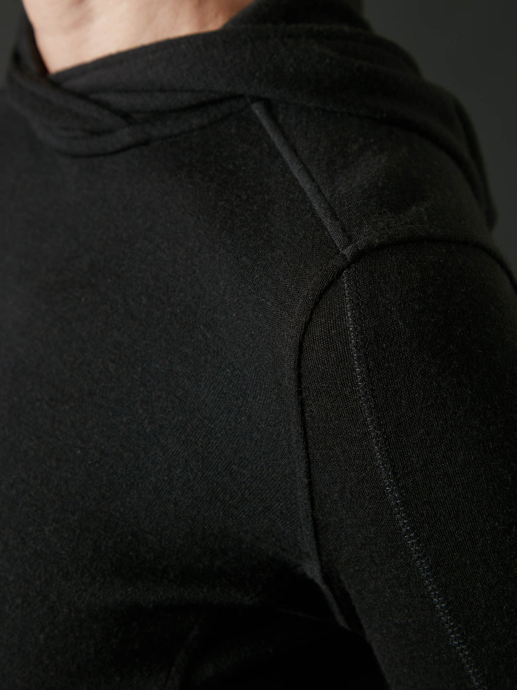 Women's Liberty Crossover Hoodie - Black
