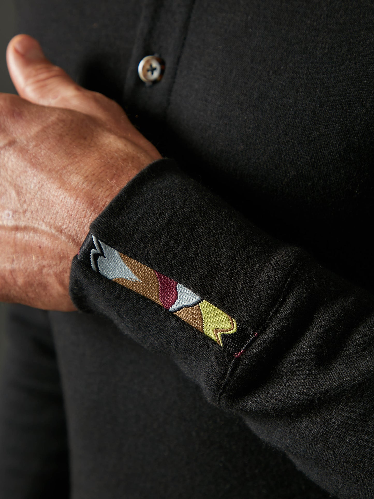 Men's Liberty Henley - Black