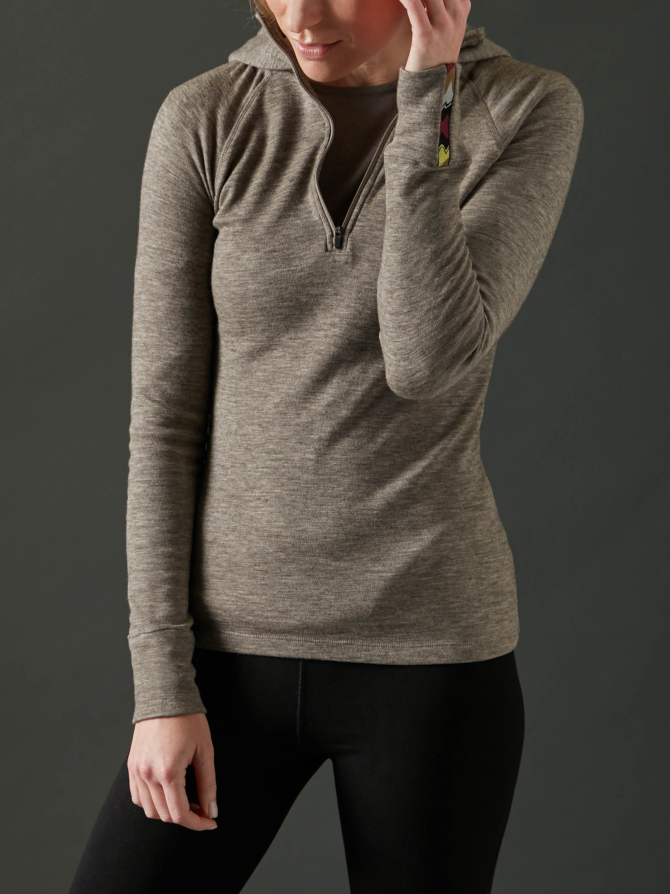 Women's Liberty Zip Hoodie - Stone