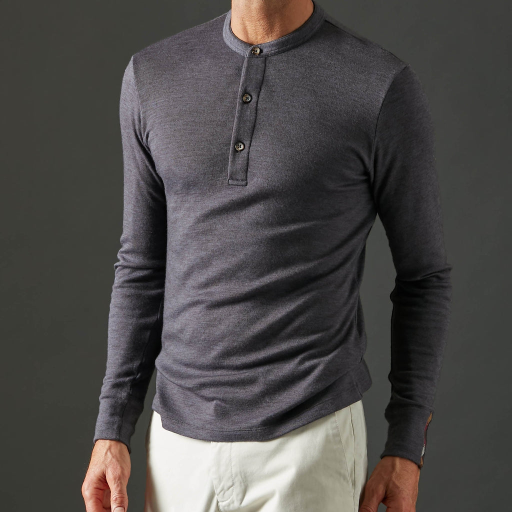 Men's Liberty Henley - Slate