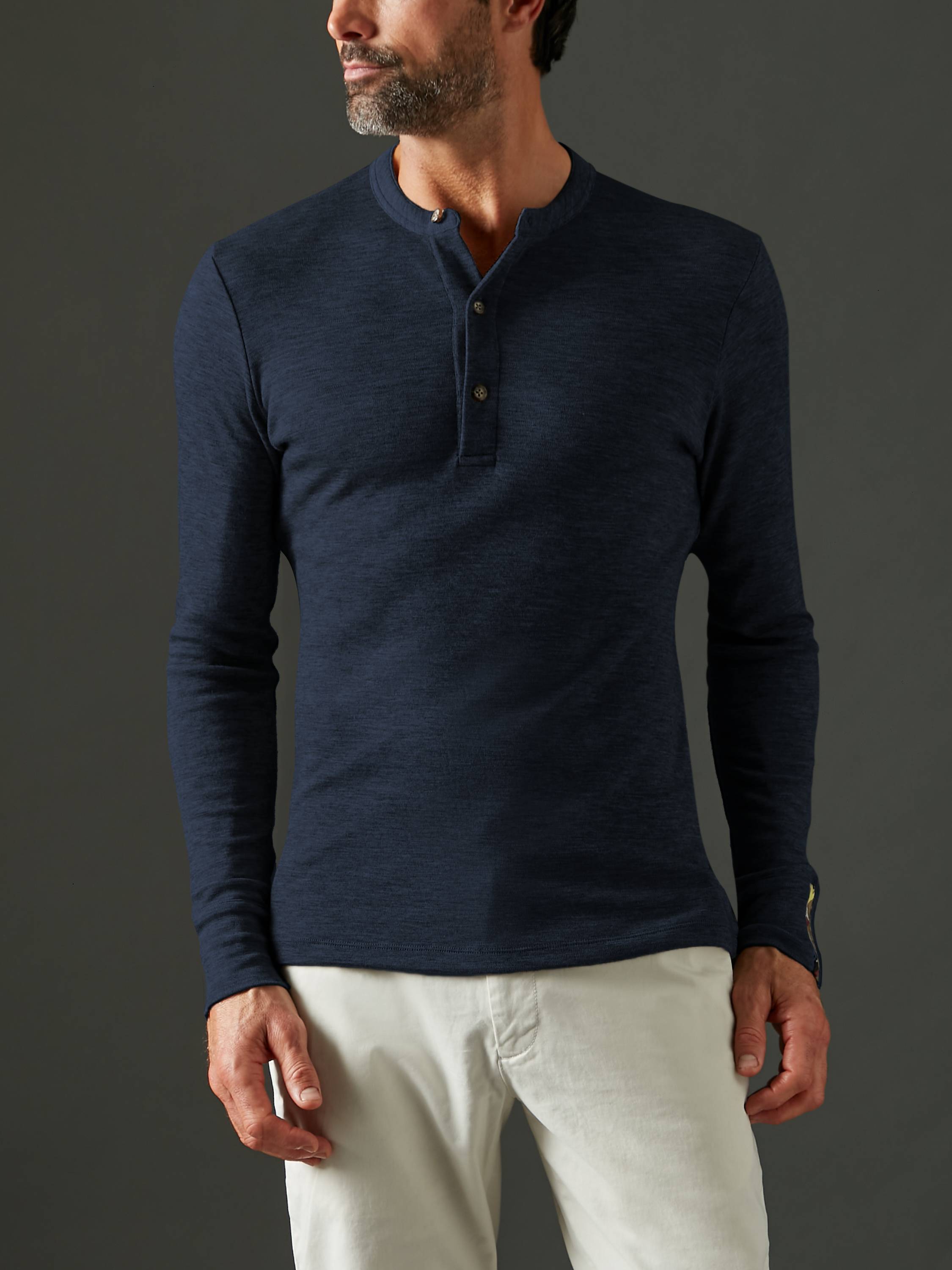Men's Liberty Henley - Midnight Navy