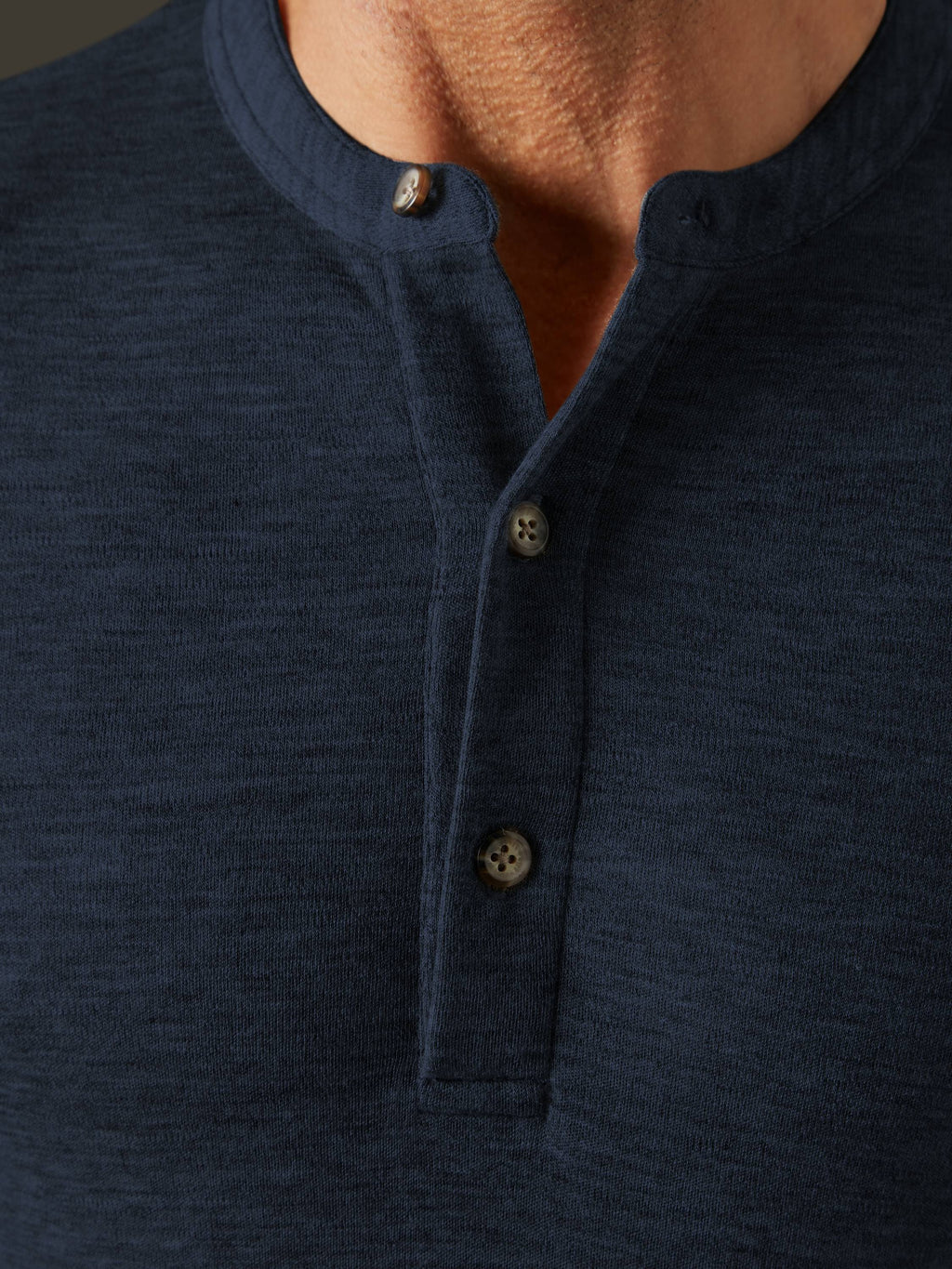 Men's Liberty Henley - Midnight Navy