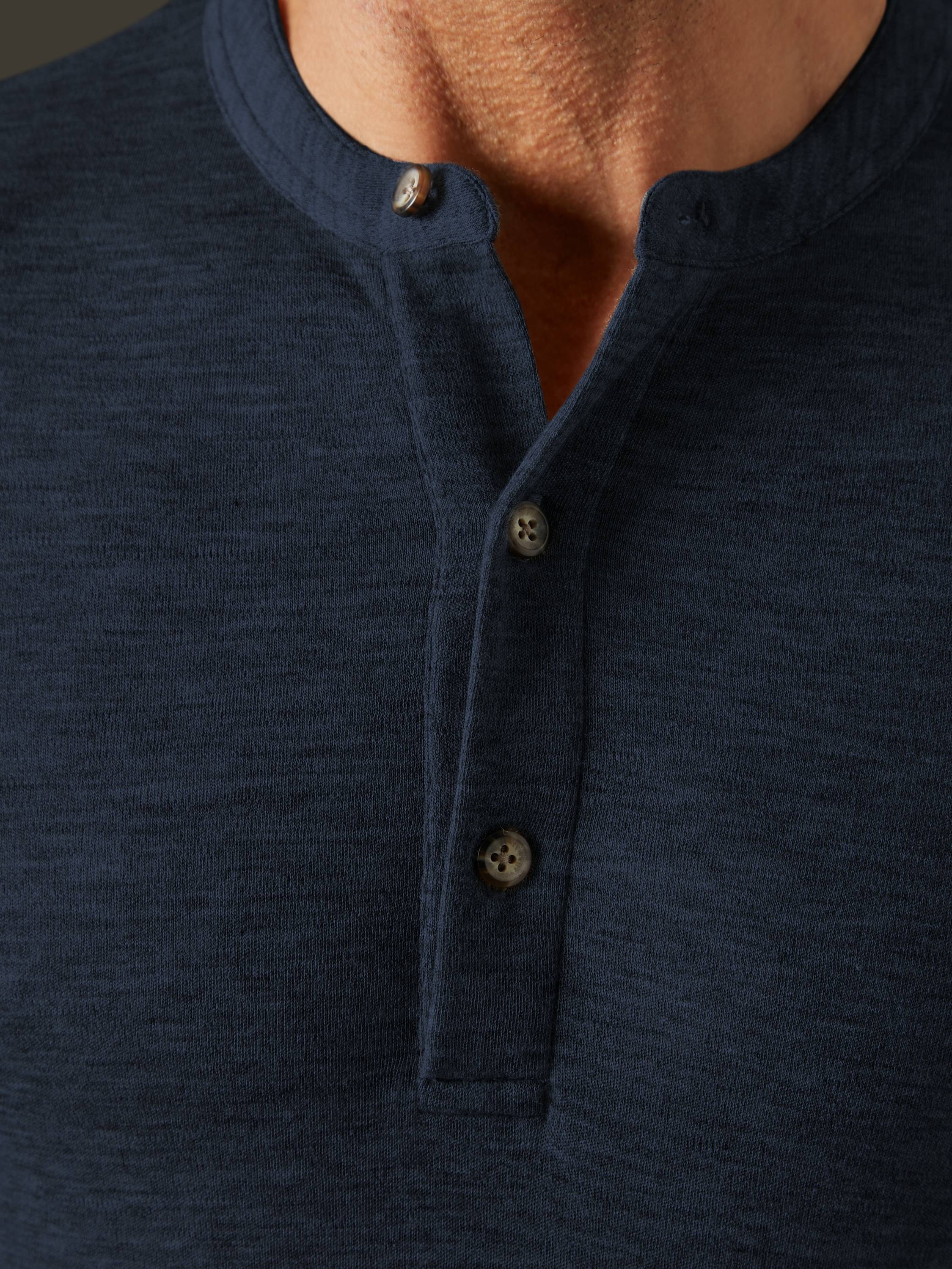 Men's Liberty Henley - Midnight Navy
