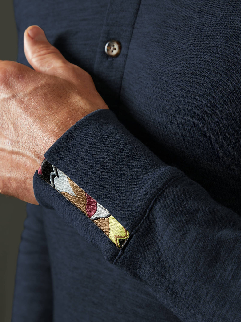 Men's Liberty Henley - Midnight Navy