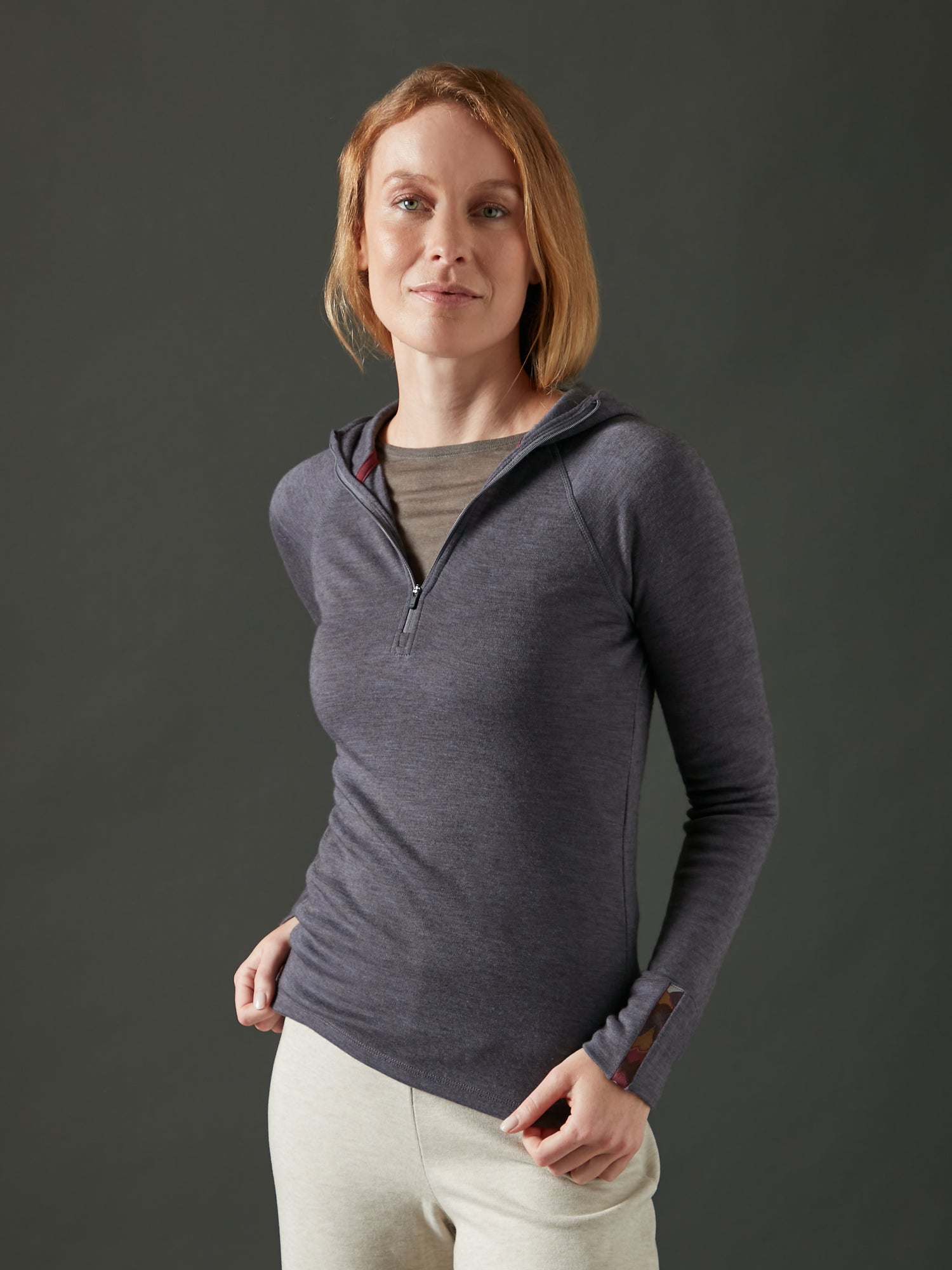 Women's Liberty Zip Hoodie - Slate