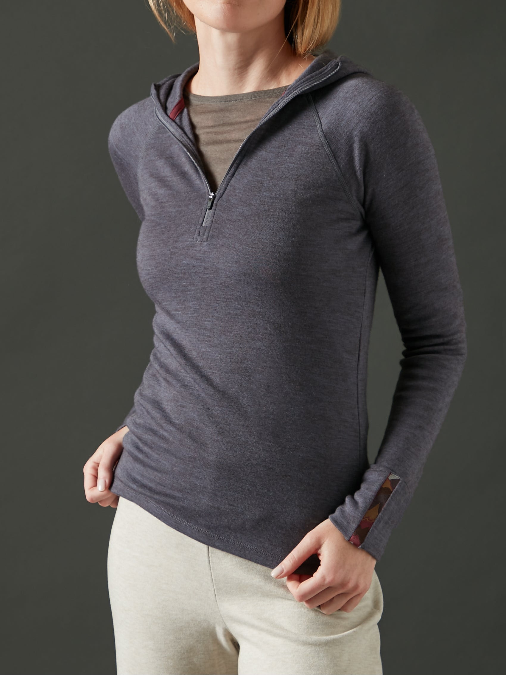 Women's Liberty Zip Hoodie - Slate