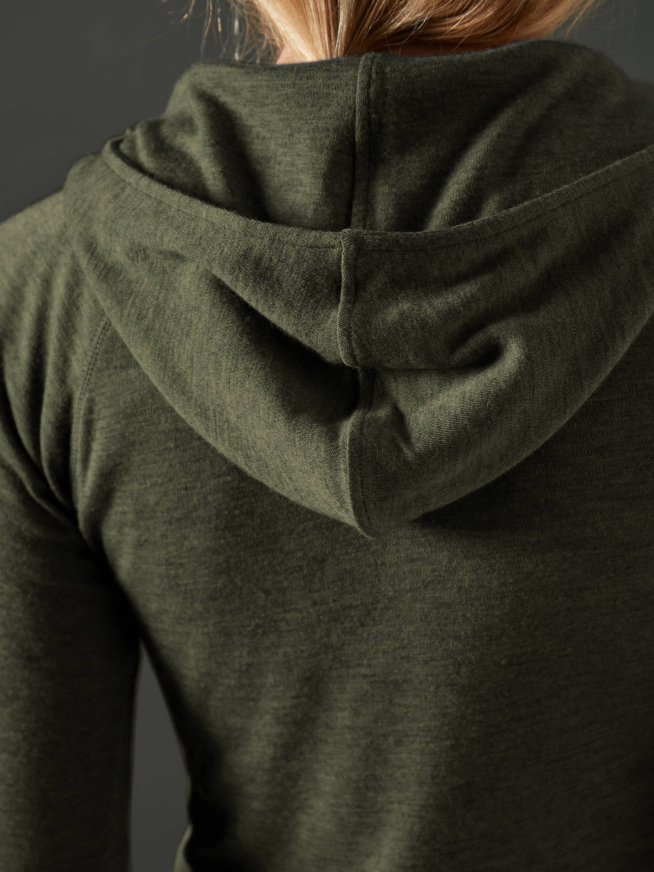 Women's Liberty Zip Hoodie - Deep Forest Green