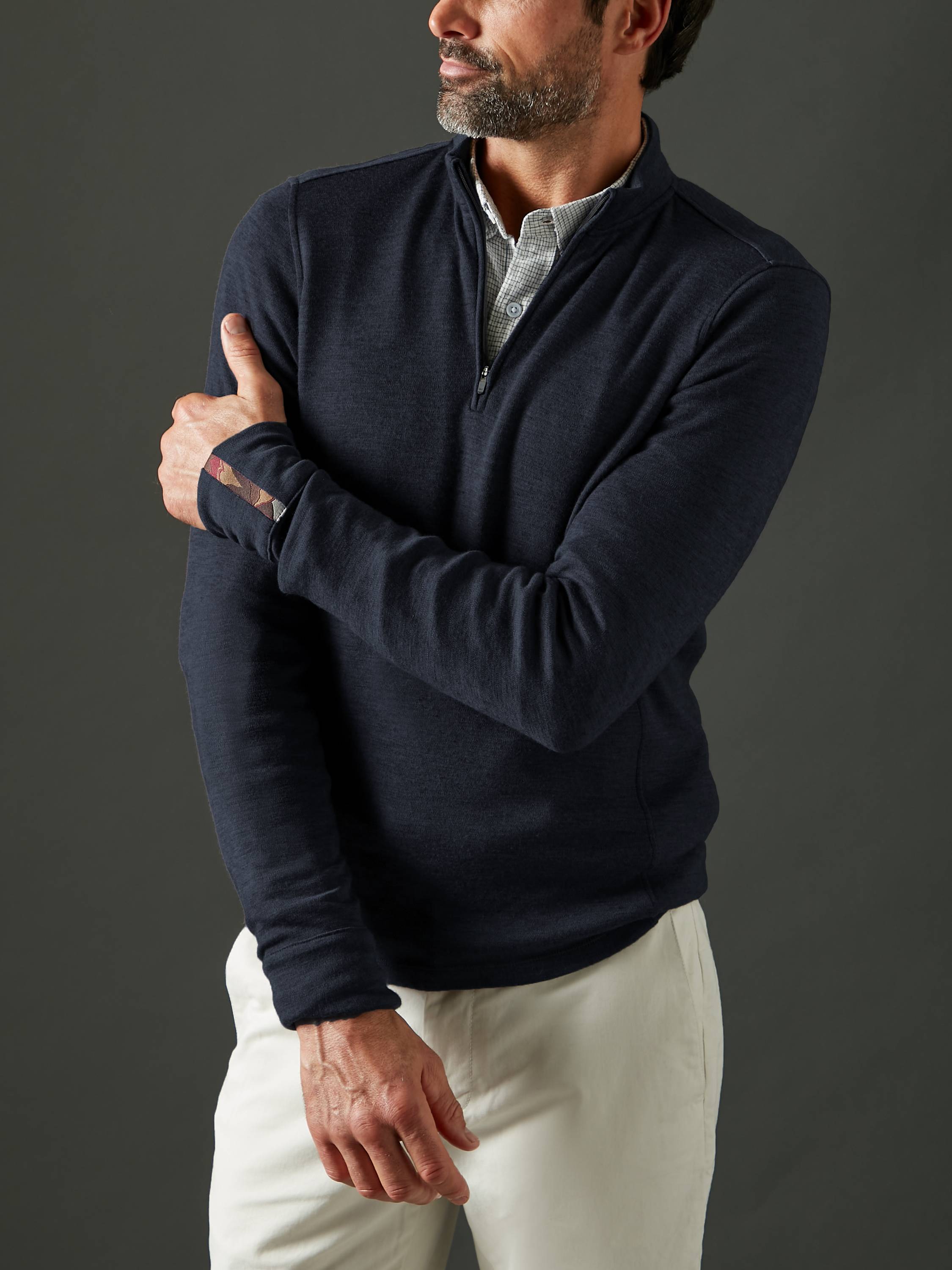 Men's Liberty Half Zip - Midnight Navy