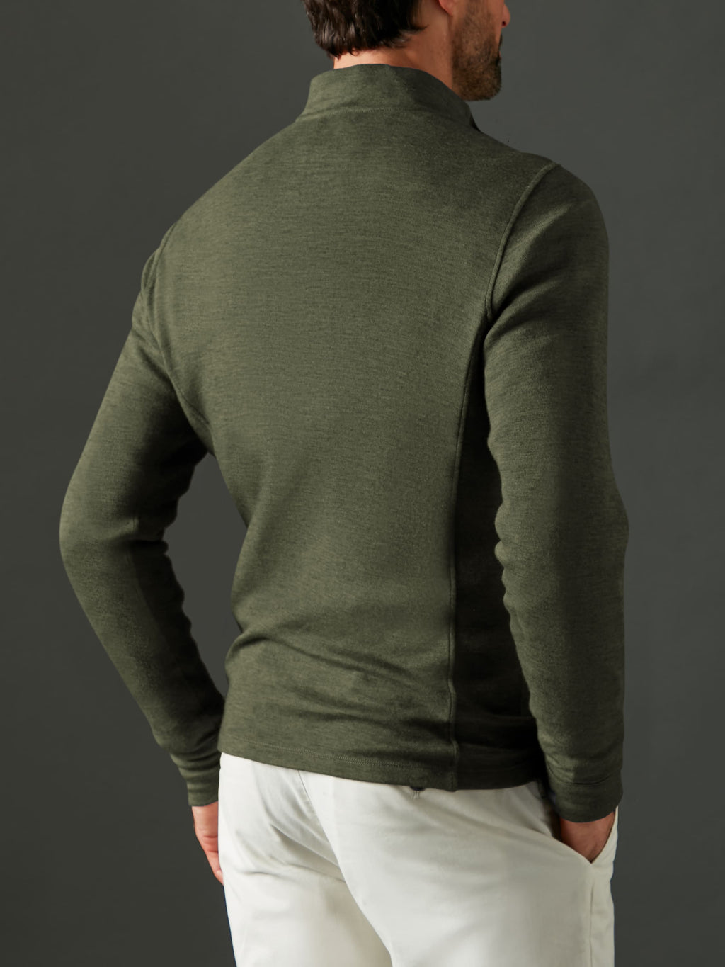 Men's Liberty Half Zip - Deep Forest Green