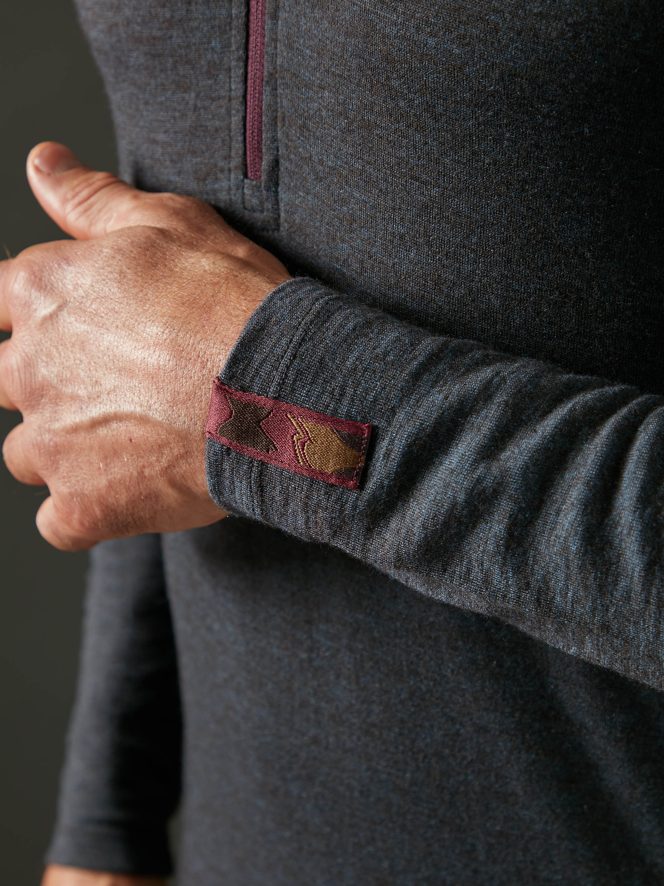 Men's Freedom Zip - Storm