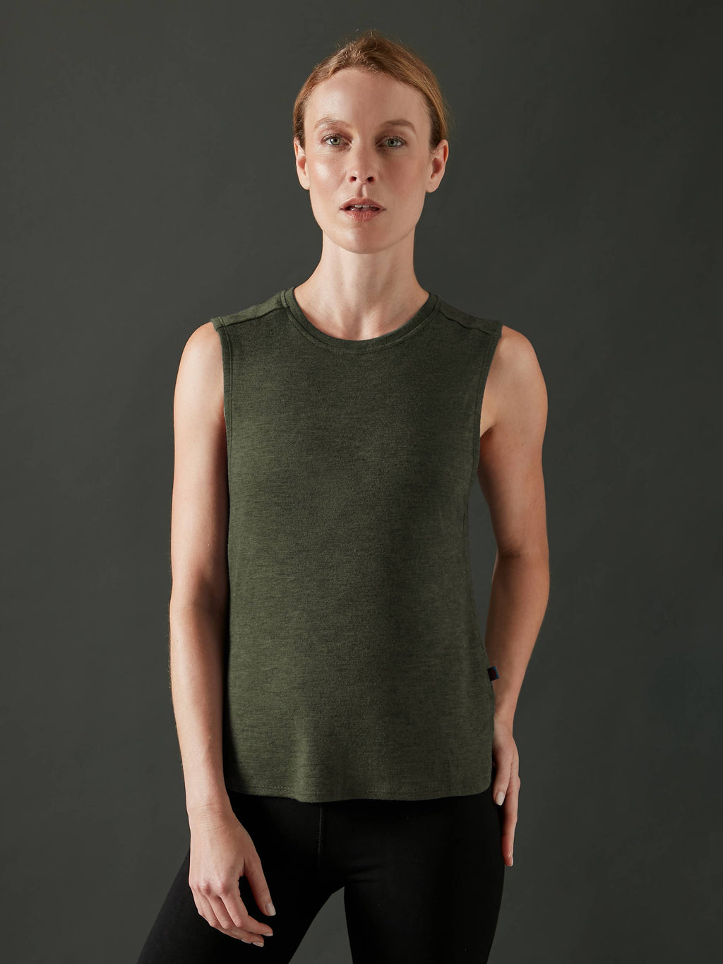 Women's Liberty Tank - Deep Forest Green