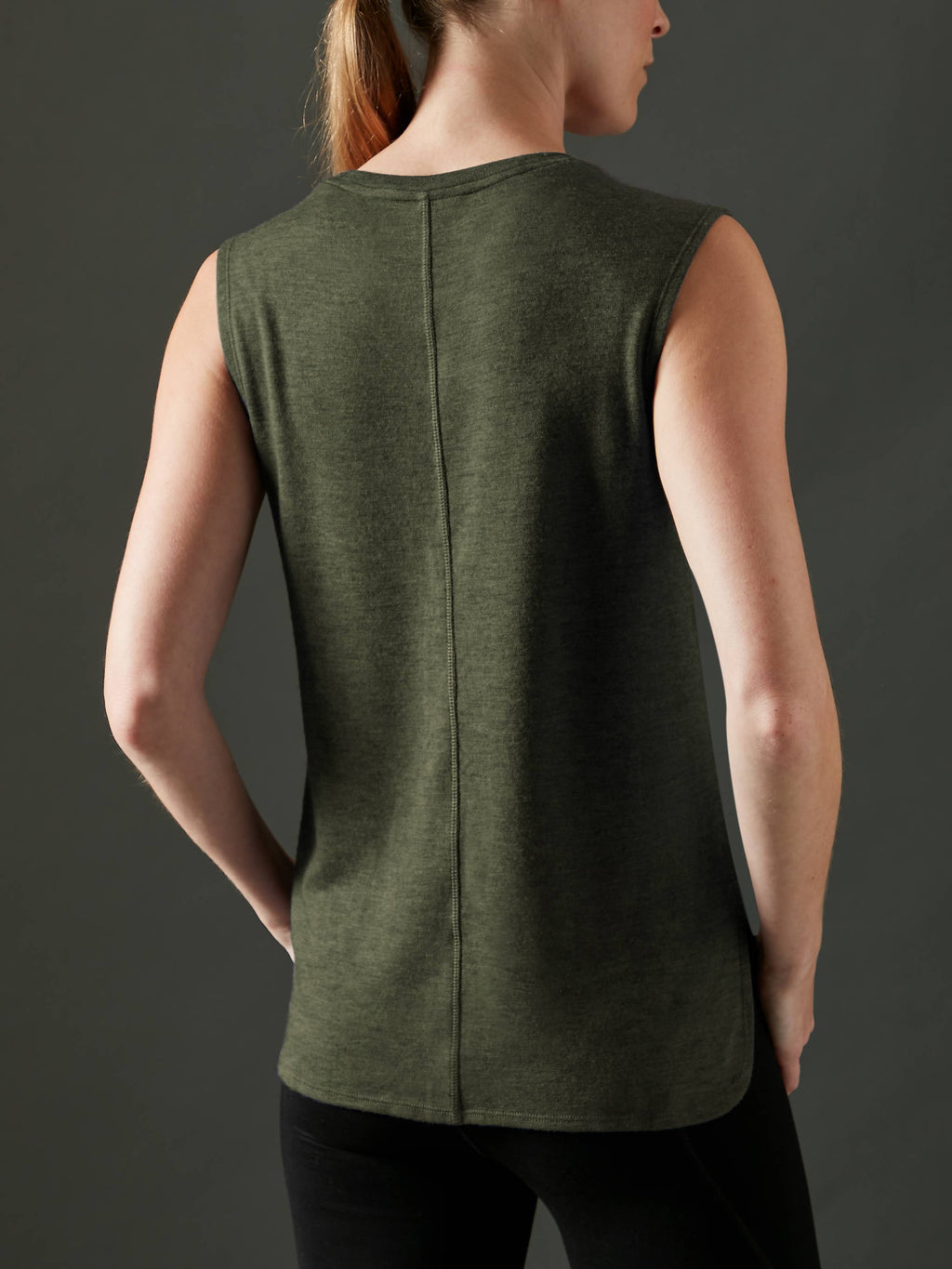 Women's Liberty Tank - Deep Forest Green