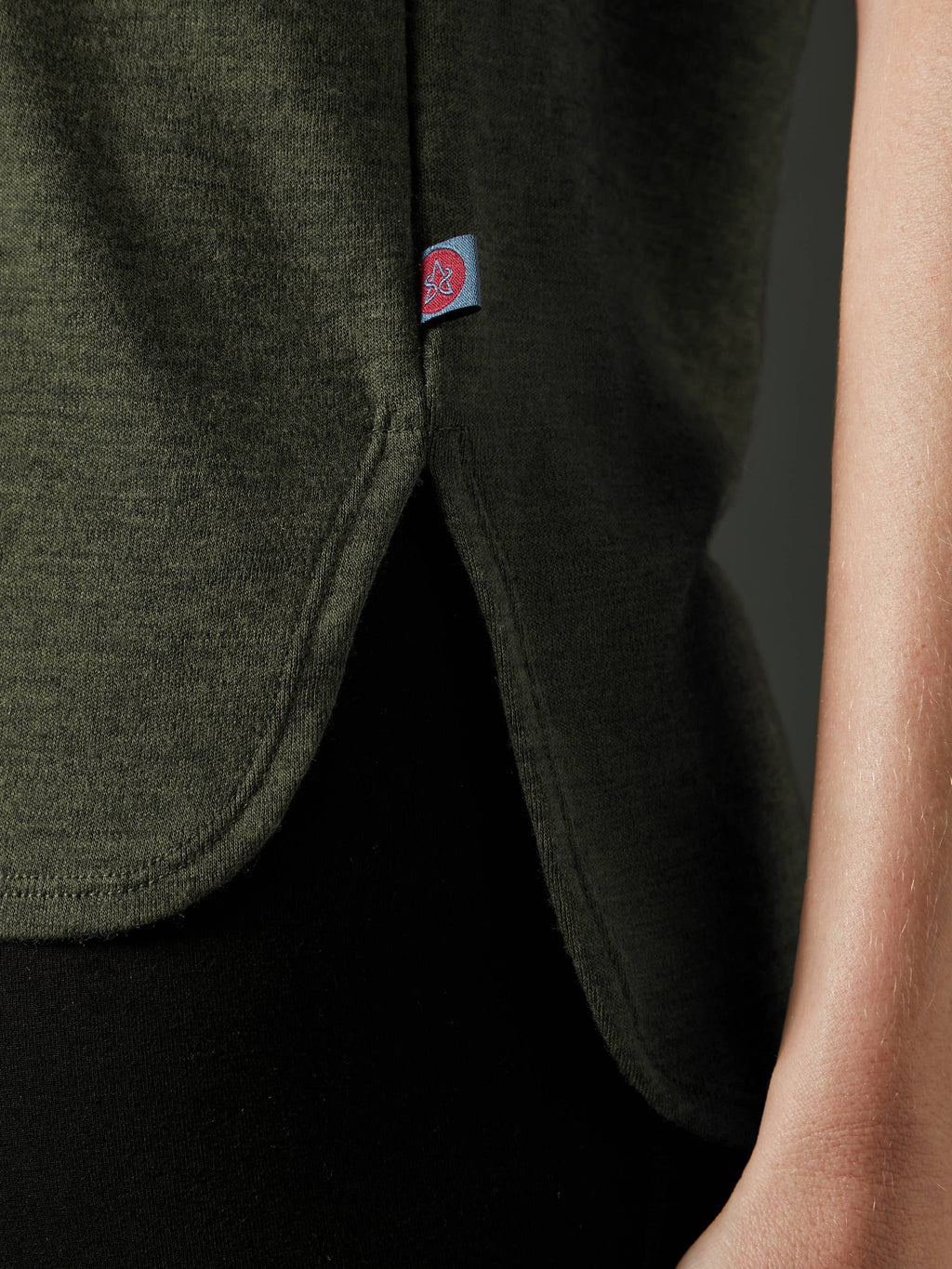 Women's Liberty Tank - Deep Forest Green