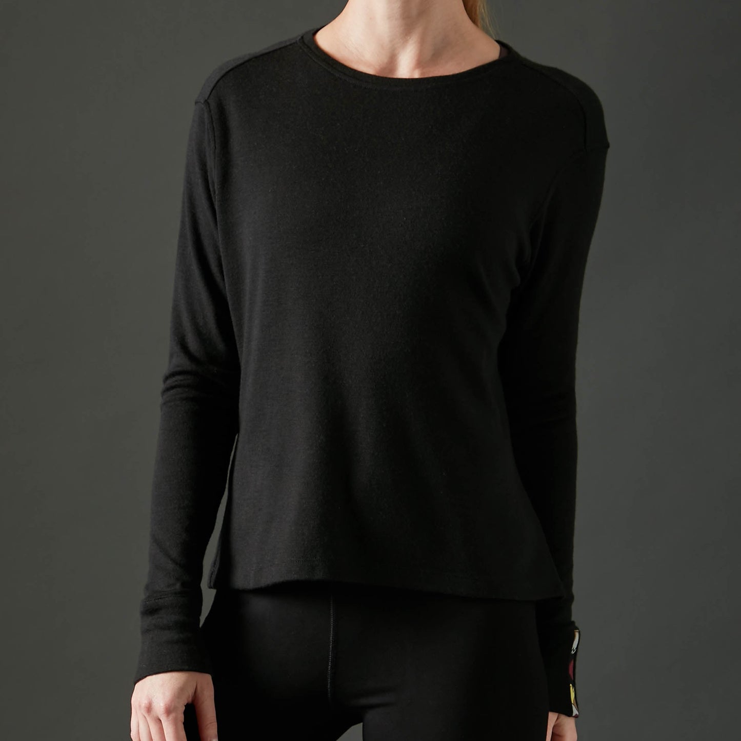 Women's Liberty Casual Crew - Black