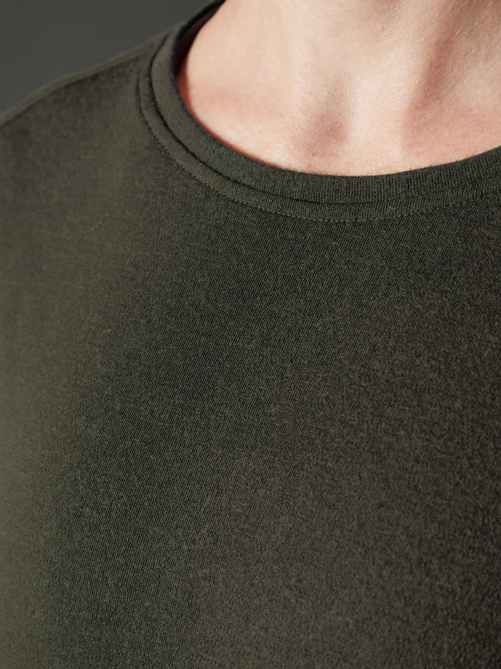 Women's Liberty Casual Crew - Deep Forest Green