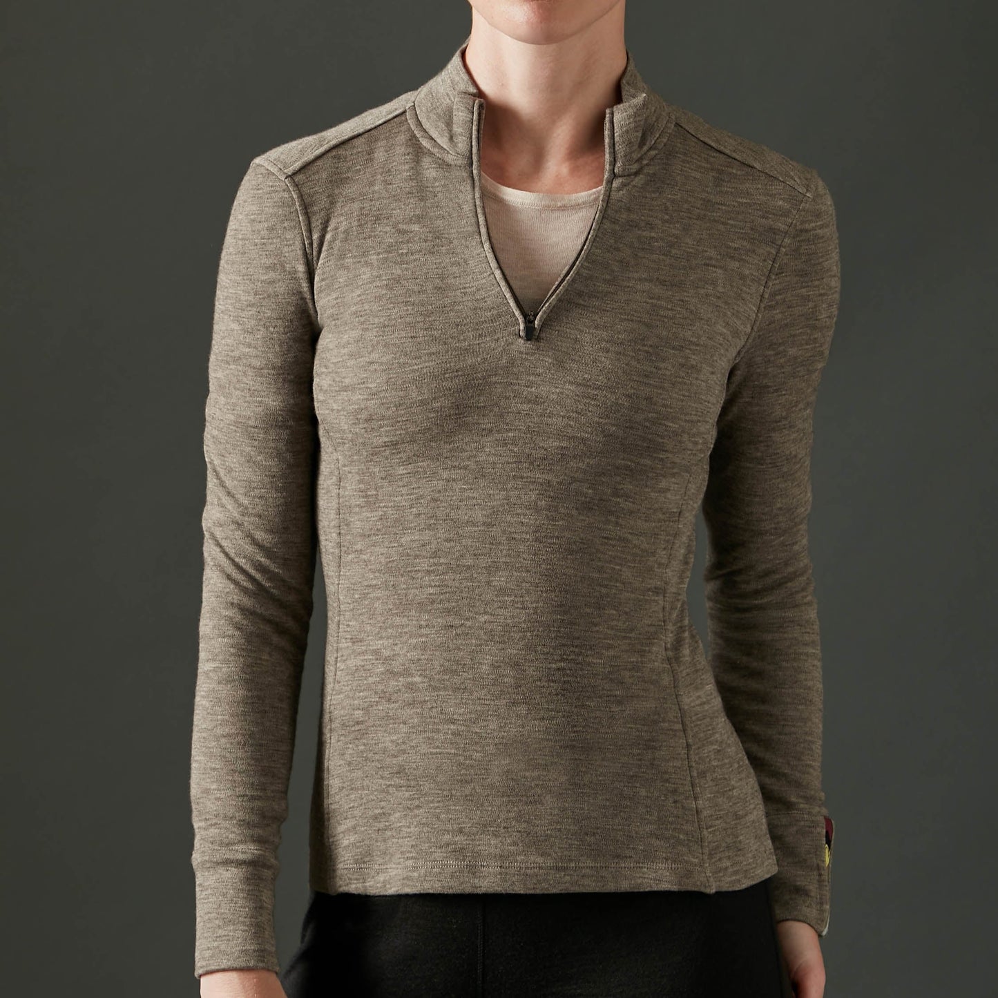 Women's Liberty Half Zip - Stone