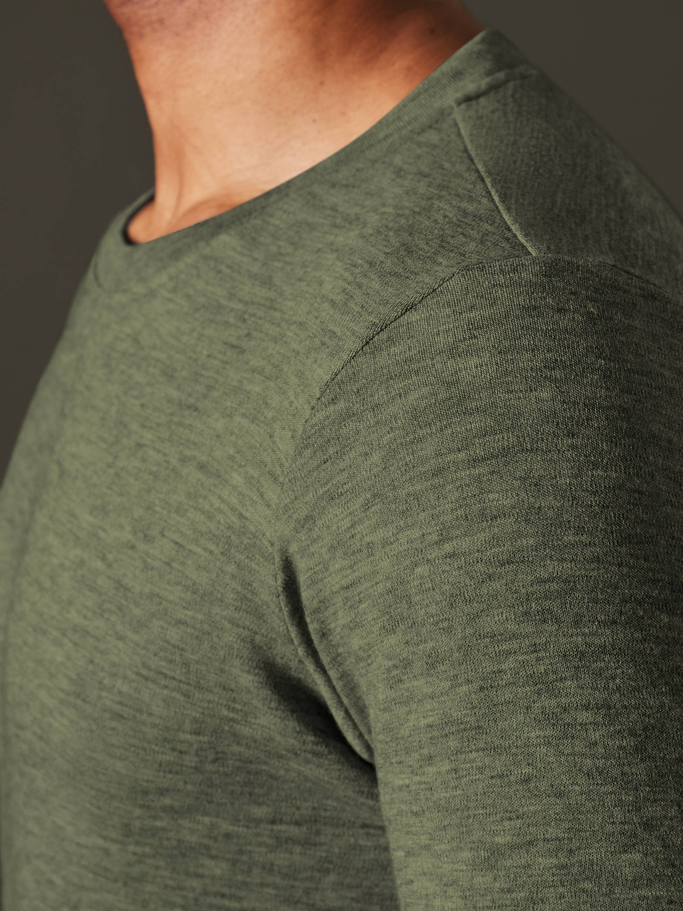 Men's Liberty Casual Crew - Deep Forest Green