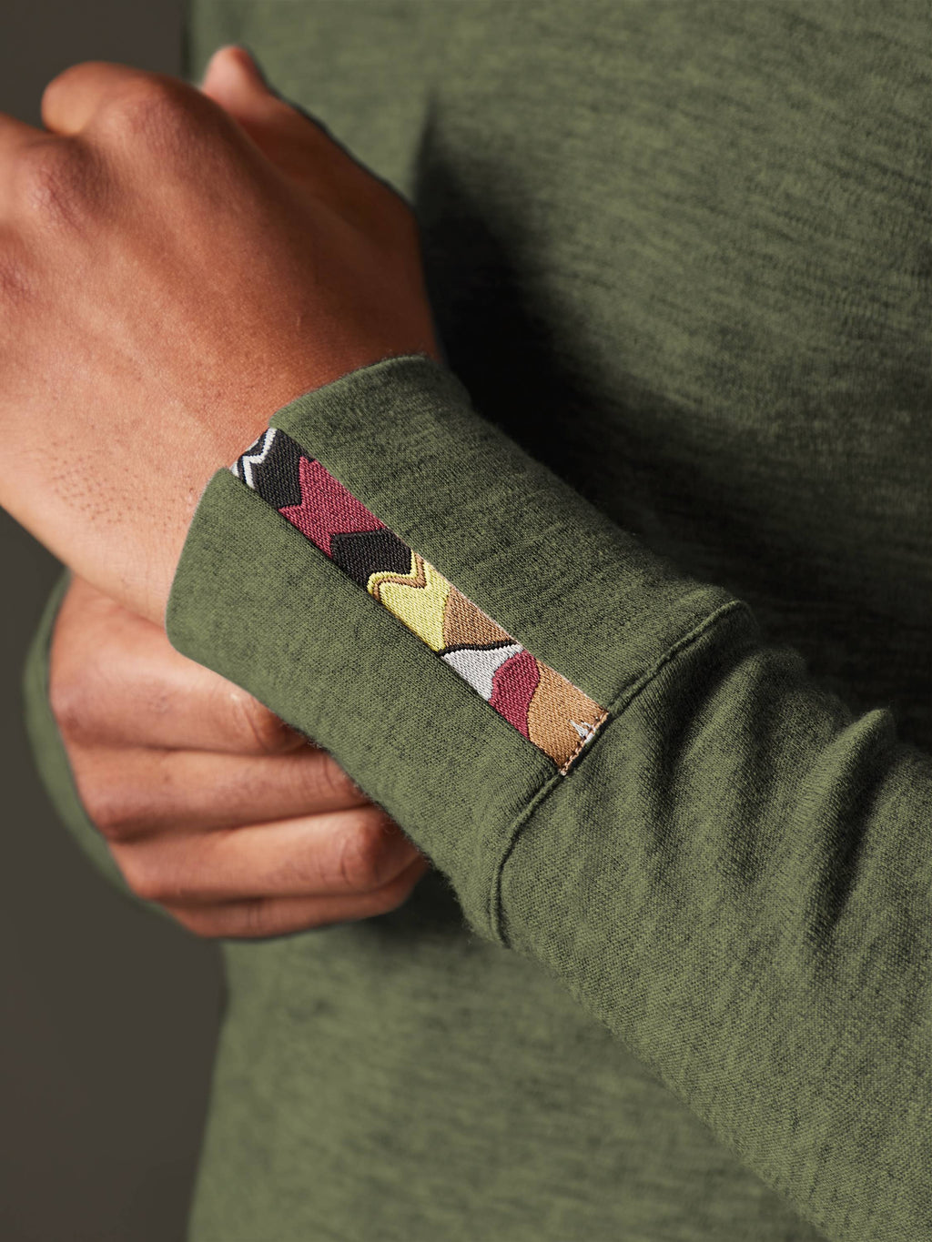 Men's Liberty Casual Crew - Deep Forest Green