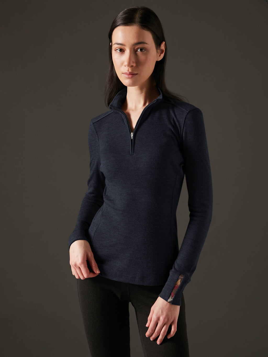 Women's Liberty Half Zip - Midnight Navy