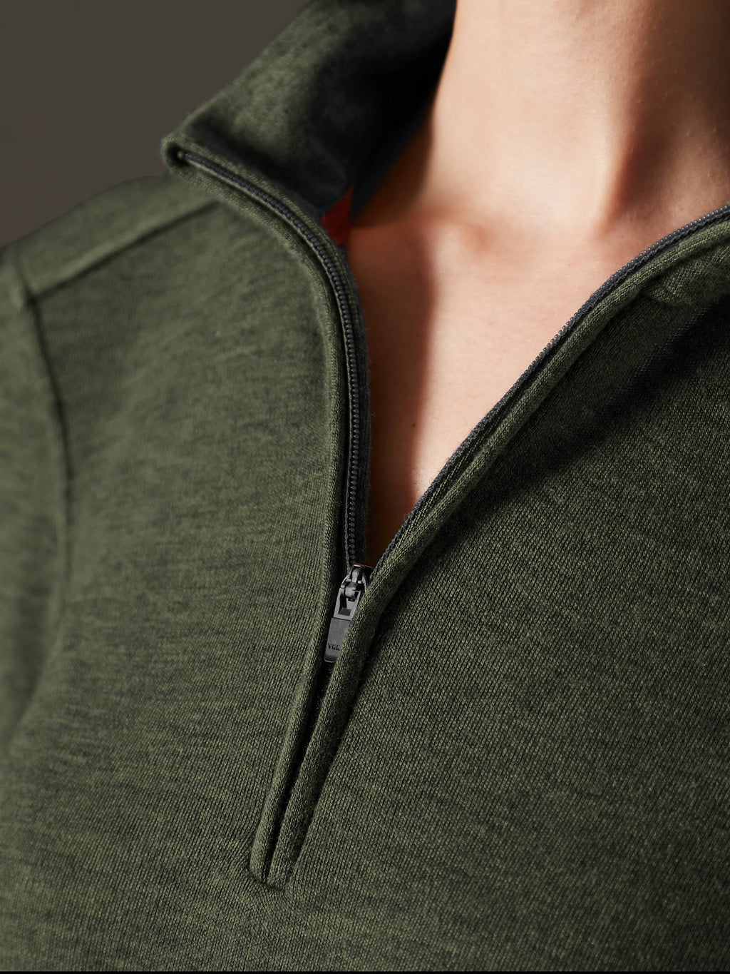 Women's Liberty Half Zip - Deep Forest Green