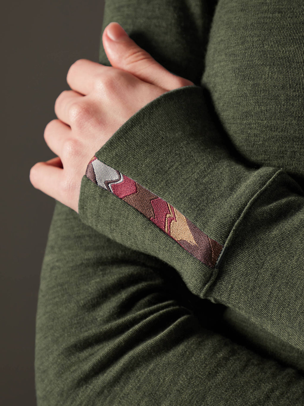 Women's Liberty Half Zip - Deep Forest Green