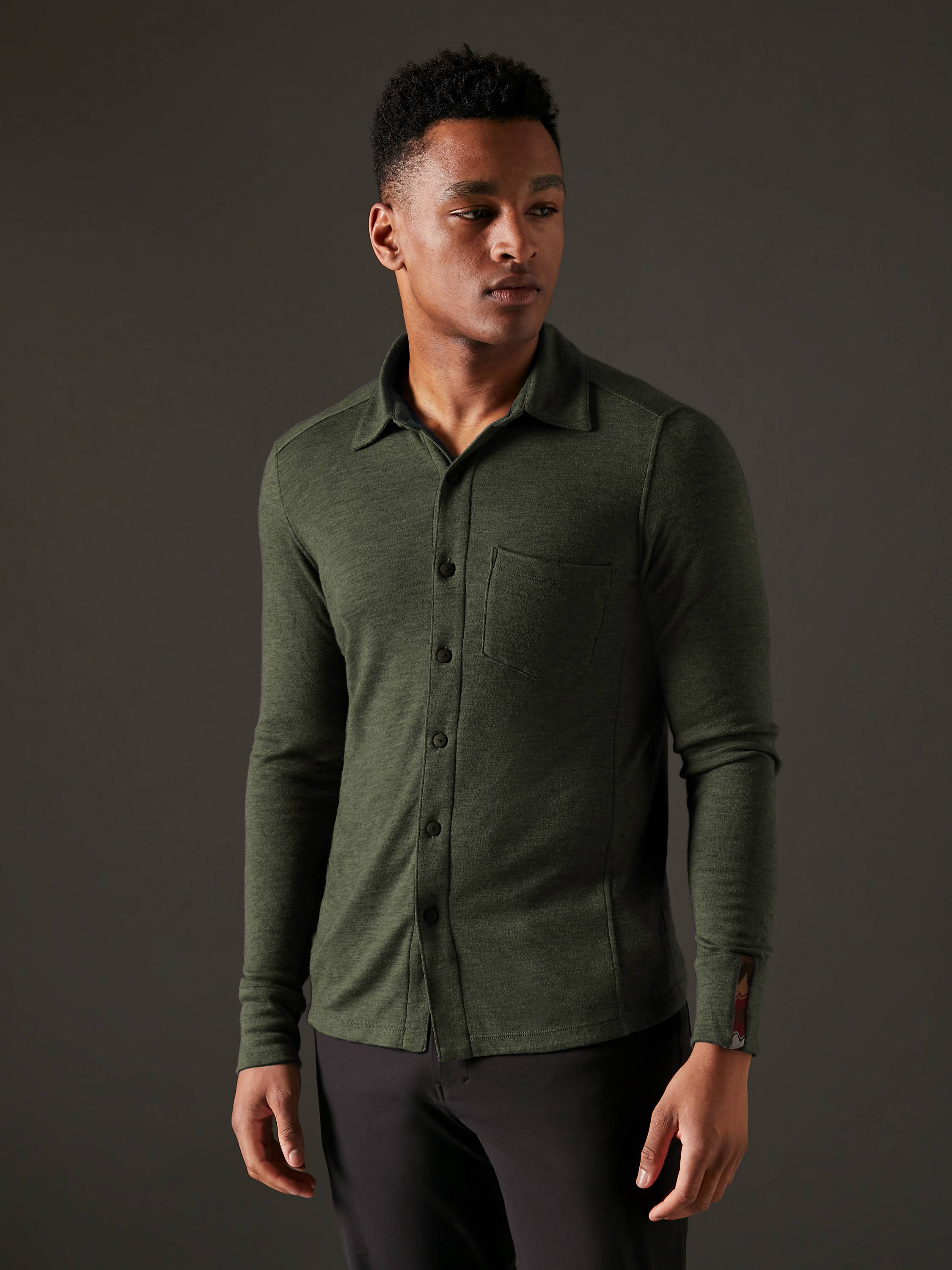 Men's Liberty Shirt - Deep Forest Green