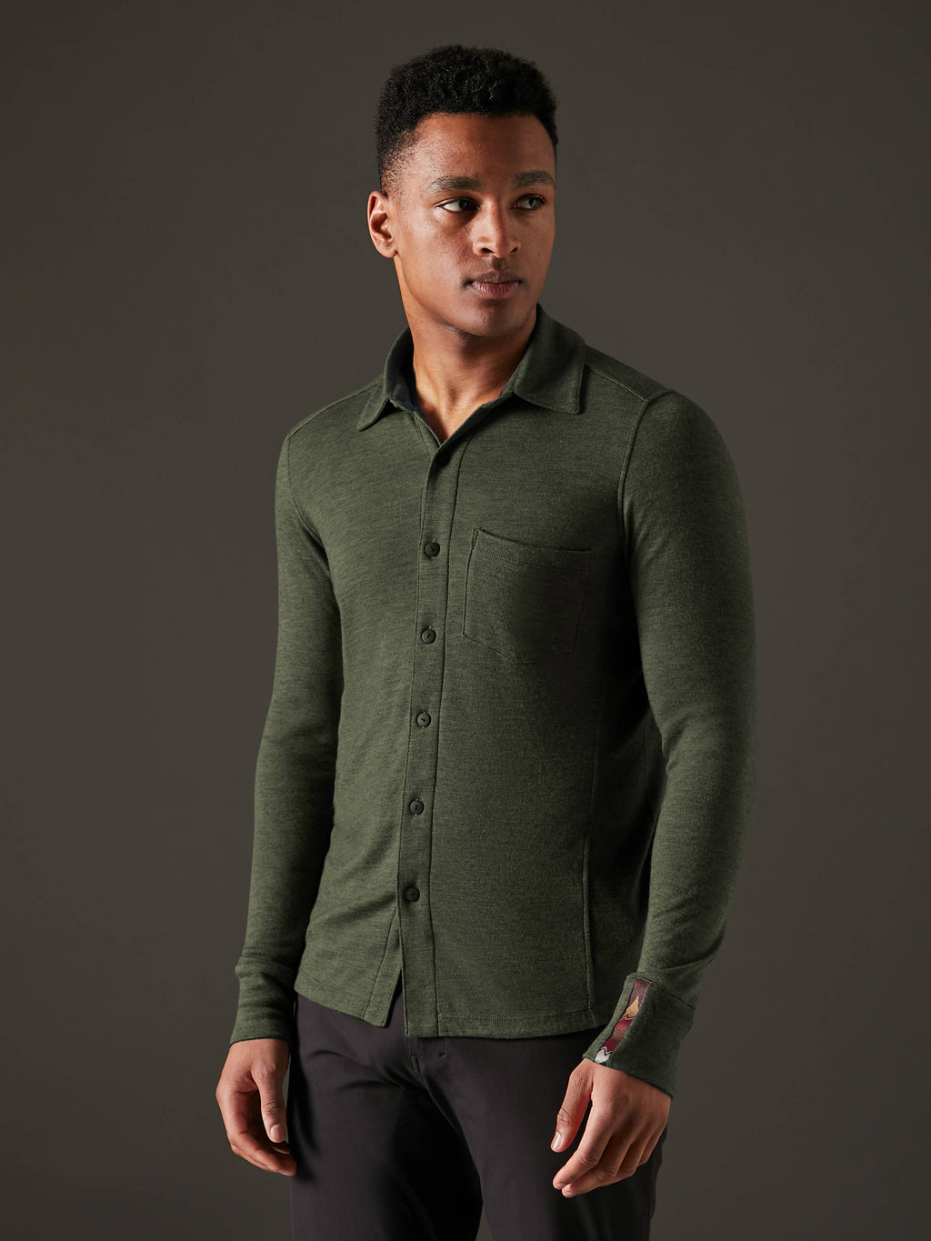 Men's Liberty Shirt - Deep Forest Green
