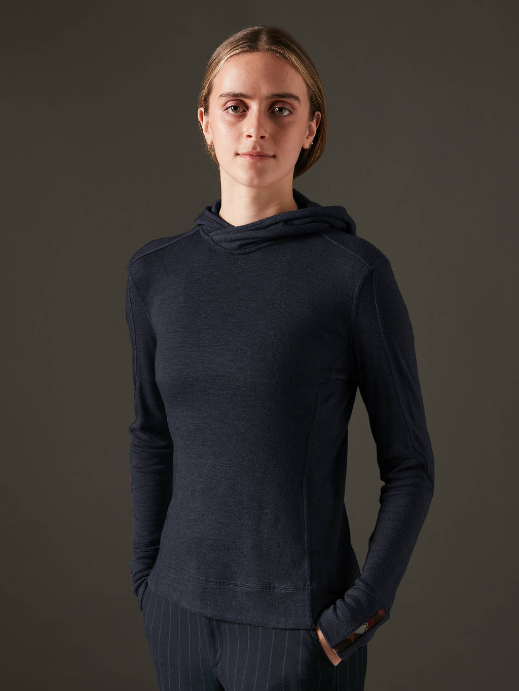 Women's Liberty Crossover Hoodie - Midnight Navy