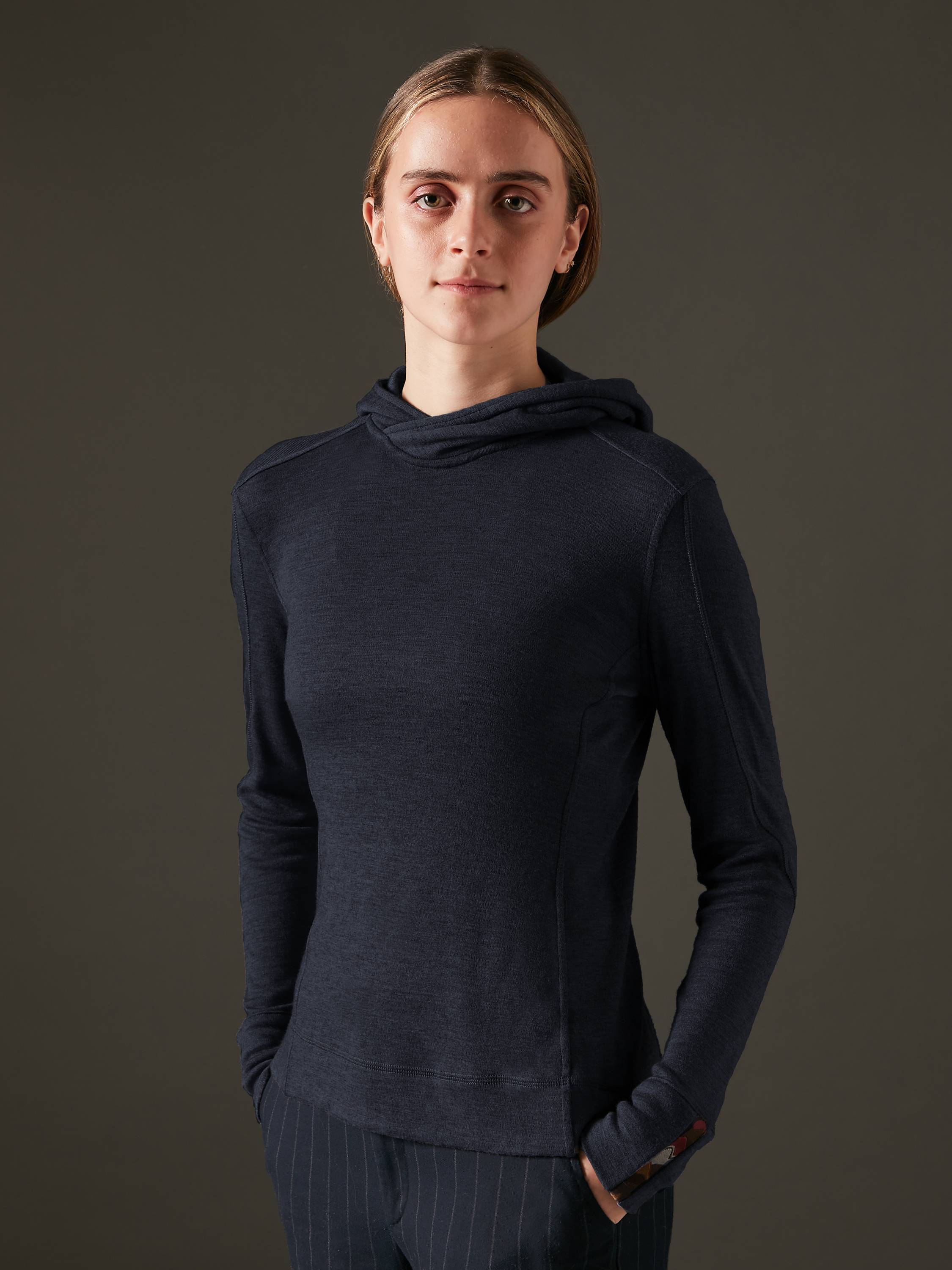 Women's Liberty Crossover Hoodie - Midnight Navy