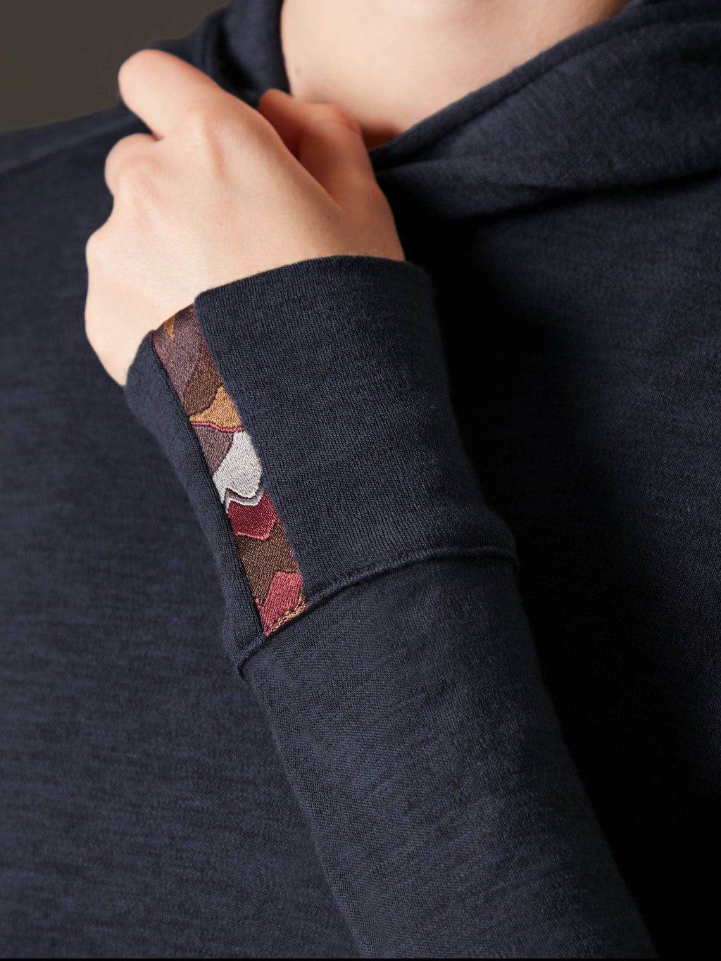 Women's Liberty Crossover Hoodie - Midnight Navy