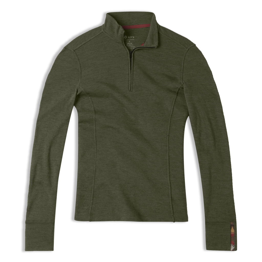 Men's Liberty Half Zip - Deep Forest Green