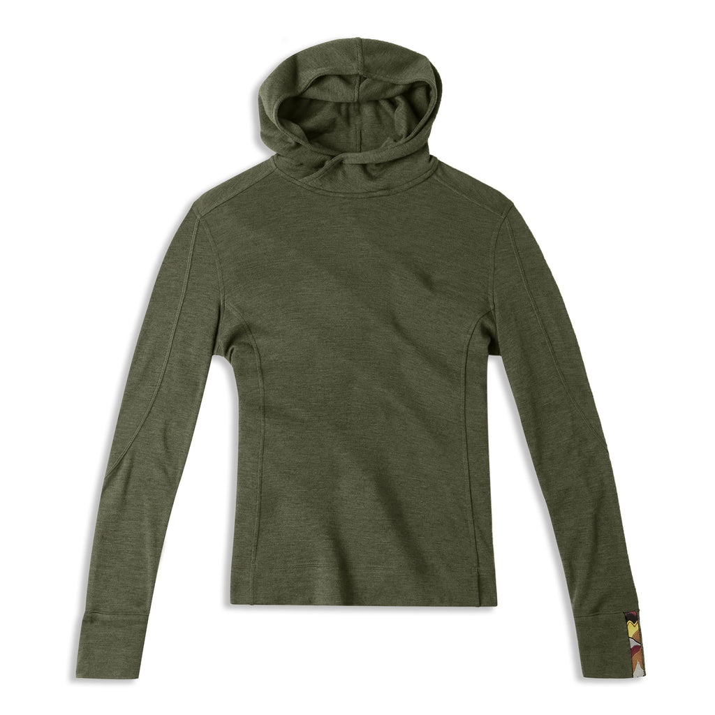 Women's Liberty Crossover Hoodie - Deep Forest Green