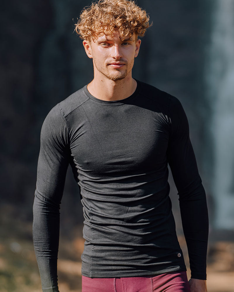 Men's base layers - yak wool and merino base layers – kora